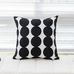 taies d'oreiller brodées motif floral modernes non toxiques maison hospitalière polyester coton respectueux environnement