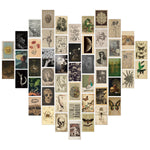 Cartes postales modernes abstraites 15x10cm kit collage chambre décoration vintage minimaliste floral geometrique