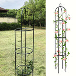 support plantes grimpantes noir moderne grille circulaire hauteur réglable occasion mariage anniversaire événement festive