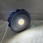 support lampe led marron texture bois classique câble usb base bois led neutral warm