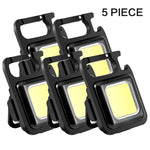 lampe poche rechargeable led noire résistante choc aimantée mode intensité camping