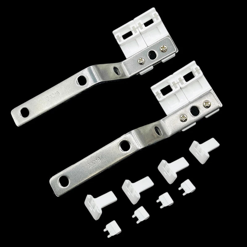 pulleys rail blancs industriels vis clips fixation rideau motorisé accessoire décoration intérieure moderne