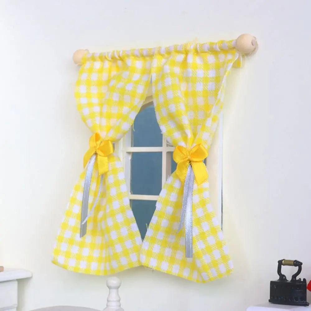 rideaux blancs fleurés dentelle vintage opaques transparents animaux nature maison poupée romantique