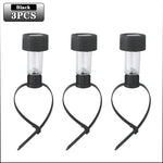 lampe solaire suspendue led noire transparente moderne ip44 extérieure jardin piscine