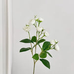 bouquet fleurs artificielles roses soies feuilles verte intérieur mariage anniversaire décoration champêtre minimaliste