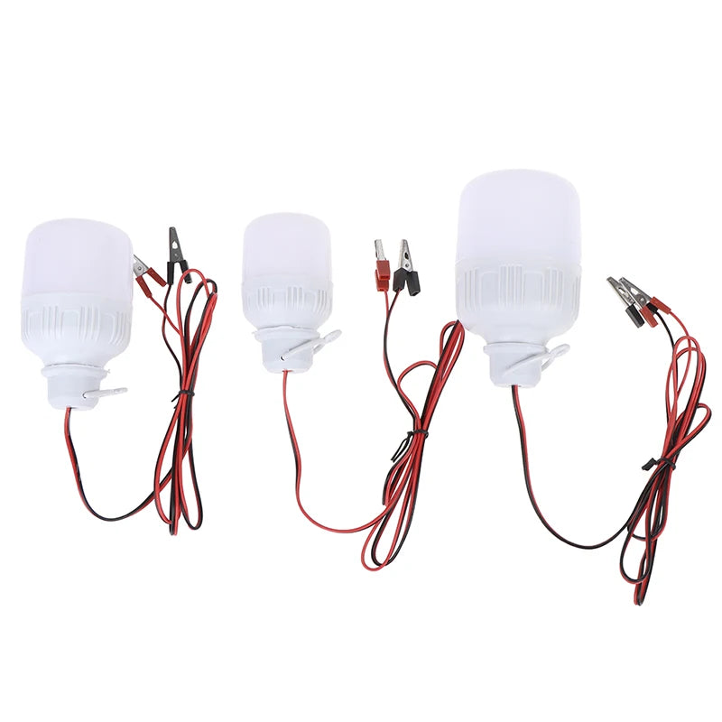 ampoule led portable 12v 15w 9w 5w spot lumineux blanc moderne clips câbles