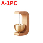 décoration intérieure boules sonores aimantées or bois modernes minimalistes suspension chambre entrée