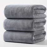 serviettes bain absorbantes gris blanc vert rapide sèchement douces modernes