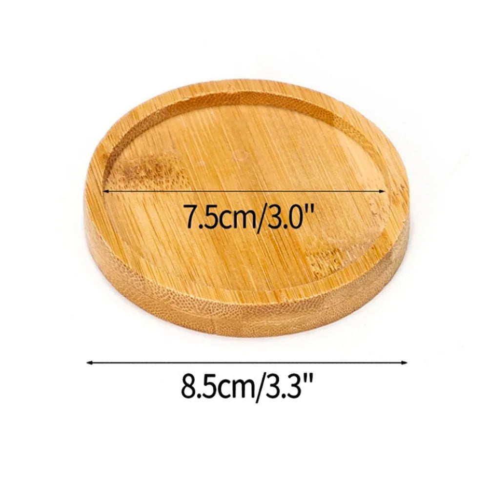 supports bambou assiettes modernes rustiques pots fleurs naturels petits grands decoration maison