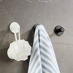 porte serviettes adhésifs acier inoxydable blanc noir crochets mural moderne cuisine salle bain