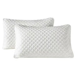 housse coussin polyester géométrique moderne blanche anti acariens imperméable l'huile maison lit