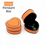 boîtes bijoux coeurs velours blanc noir rouge élégantes portables rangement cadeaux domestiques