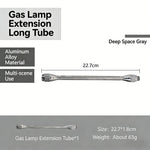 lampe gaz camping verre transparent moderne petite taille cartouche gaz instructions