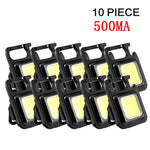 lampe poche rechargeable led noire résistante choc aimantée mode intensité camping