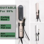 porte accessoires coiffure noir clips moderne aluminium rangement cheveux boucles fixations contemporain