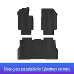tapis sol voiture noir rayures verticales moderne antidérapant protection coffre universal adaptable