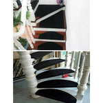 tapis antidérapants adhésifs protection marches escalier moderne 15 pièces différentes couleurs