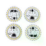 plaque led circulaire diodes blanc modernes technologie 28mm 35mm 40mm 44mm 48mm
