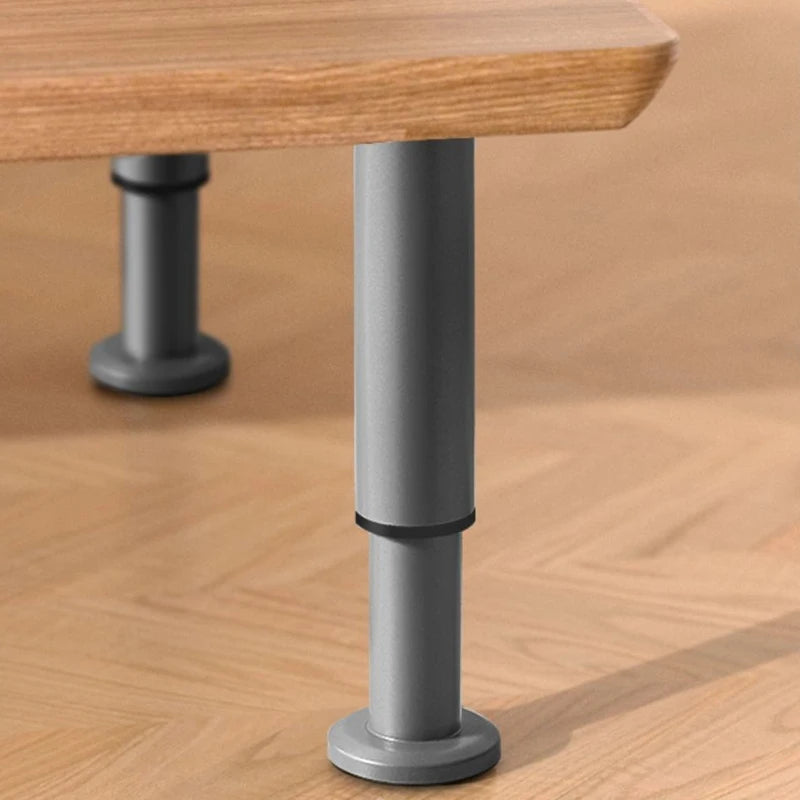pieds table ajustables moderne argenté lisse opacité 8cm 12cm 18cm 36cm 42cm 68cm 72cm