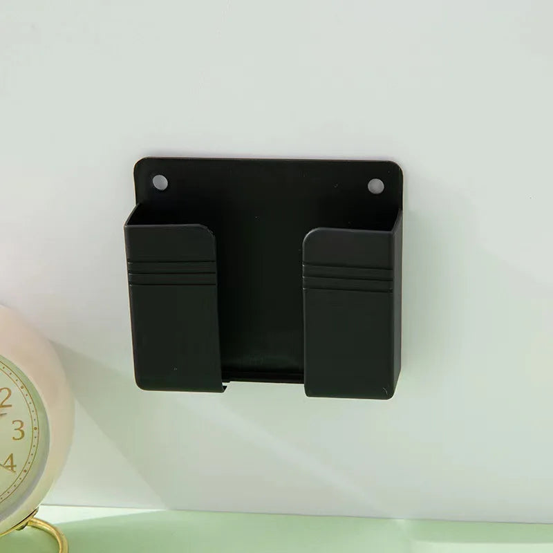 support mural smartphone adhésif blanc noir respectueux environnement moderne multifonctionnable rangement télécommande