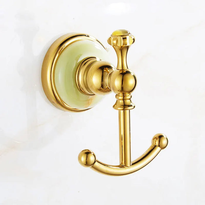 accessoires salle bain or classique porte serviettes porte savon porte papier toilette porte gobelet