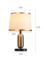 lampe table moderne or noir tissu beige base plate sans fixation led 21cm 41cm