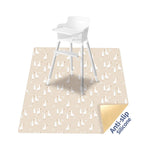 tapis imperméable anti éclaboussures sol couverture bébé animaux fruits pois illustration enfantine polyester
