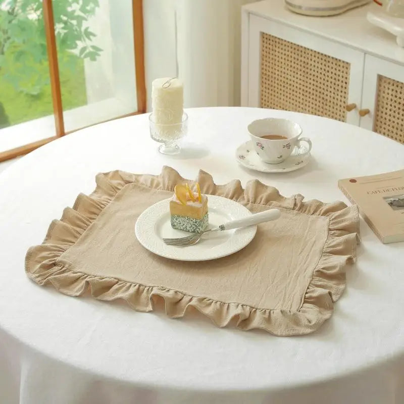 serviettes table classiques rayées rose clair serviettes table beige serviettes table blanches fronces antidérapantes