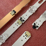 bandes led blanc doré clips modernes rétro éclairage connecteurs aluminium led fixations opaques