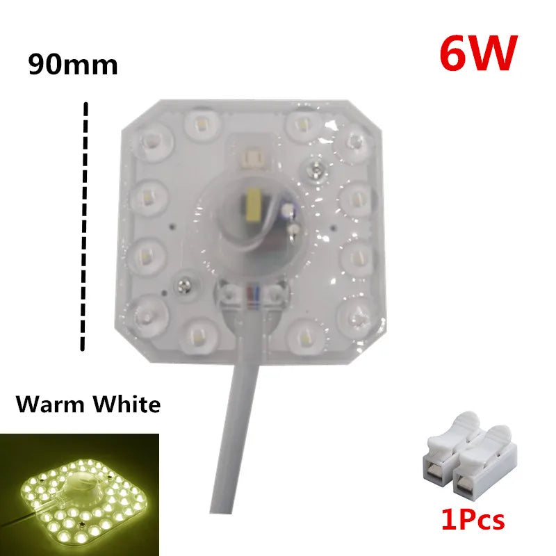 Module LED blanc 12W 18W 24W 36W naturel chaleureux moderne câble