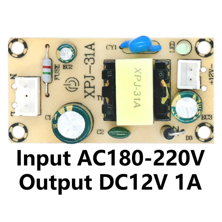 alimentation électrique led 12v 24v ac180 220v transformateur électronique composants industriels fixations câbles