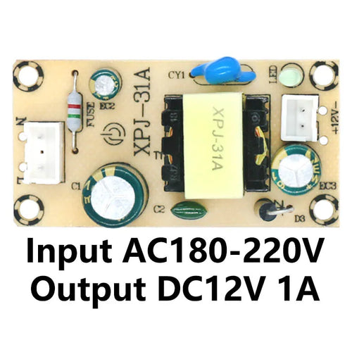 alimentation électrique led 12v 24v ac180 220v transformateur électronique composants industriels fixations câbles