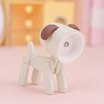 veilleuse table chien forme animaux modernes couleurs variées enfants chambre