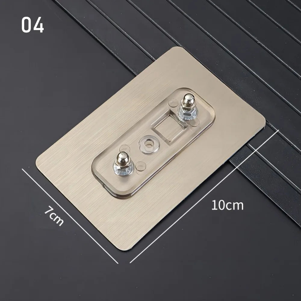 porte bouteille mural transparent moderne adhésif sans perçage utilisation multiple plat lisse fixeversible