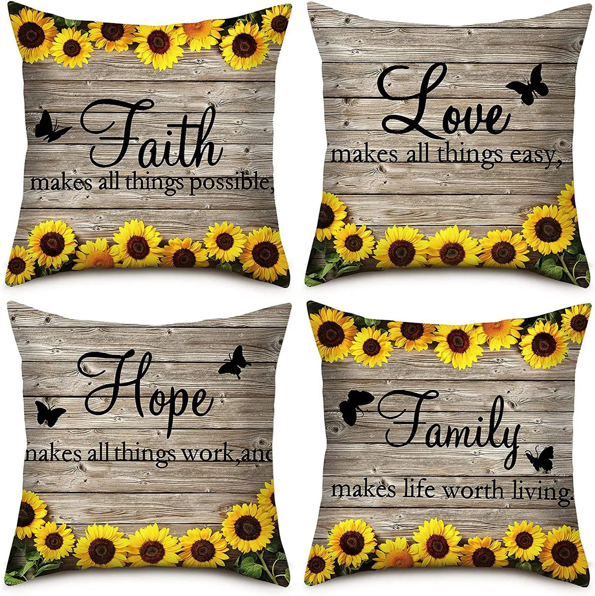 taies d'oreiller décoratives gnome fleurs blanc jaune cartoon motif floral non toxique respectueux environnement