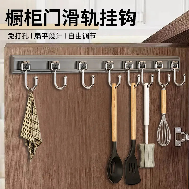 rangements cuisine porte ustensiles clips magnétiques couteau fourchette cuillère batteur planche découper moderne fonctionnel