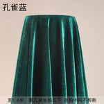 tissu velours polyester uni opaque moderne vert foncé vert clair noir rouge blanc resistant