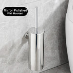 brosse wc murale acier inoxydable or noir argent moderne poignée