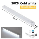 veilleuse led rechargeable capteur mouvement adhésif blanc moderne chambre cuisine