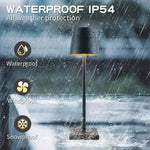 Détail de la finition métallisée de la lampe