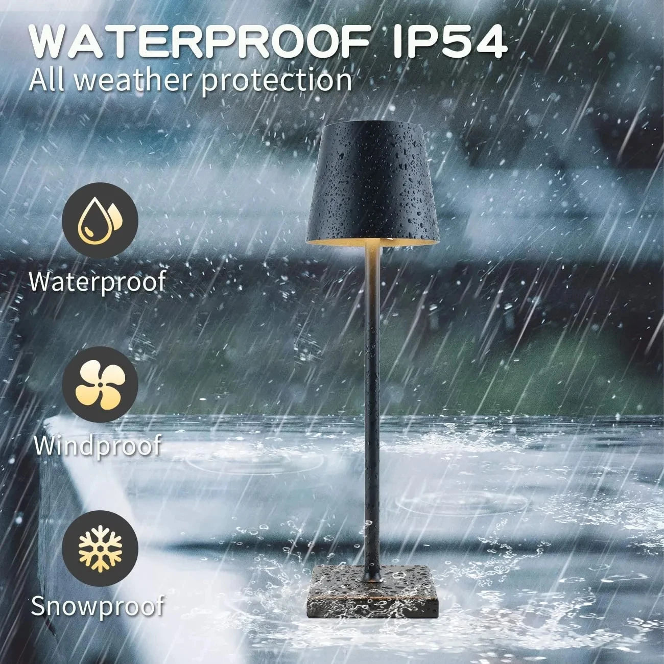 Détail de la finition métallisée de la lampe