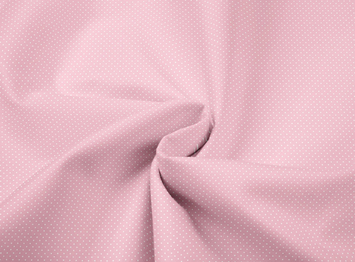 tissu popeline 100% coton imprimé petits points blancs beige rose violet bleu jaune moderne