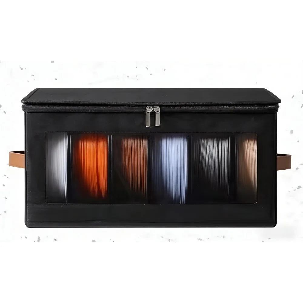organisateur rangement sac polyester pliable multi usage spools filament 3d antihumidité poignées cuir fenêtre