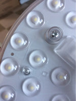 lampe led blanc moderne clips 12w 18w 24w 36w led diodes opaques certifications ccc