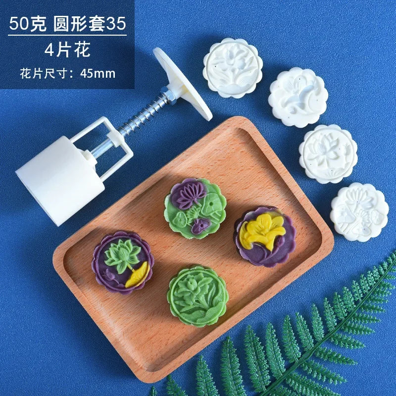 moule biscuits blanc moderne motifs floraux pièces respectueux environnement opaques
