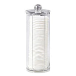 organisateur maquillage pot blanc rayures moderne brosse éponge coton scies serviettes