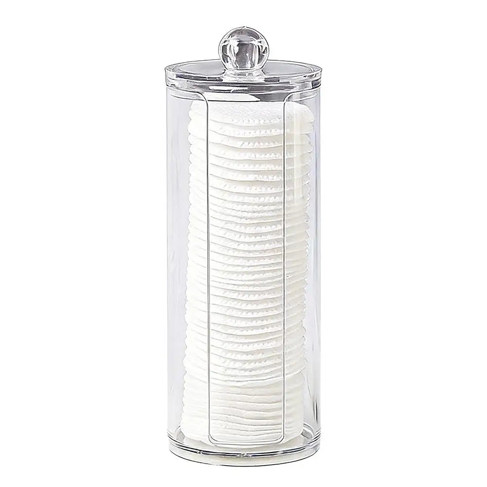 organisateur maquillage pot blanc rayures moderne brosse éponge coton scies serviettes