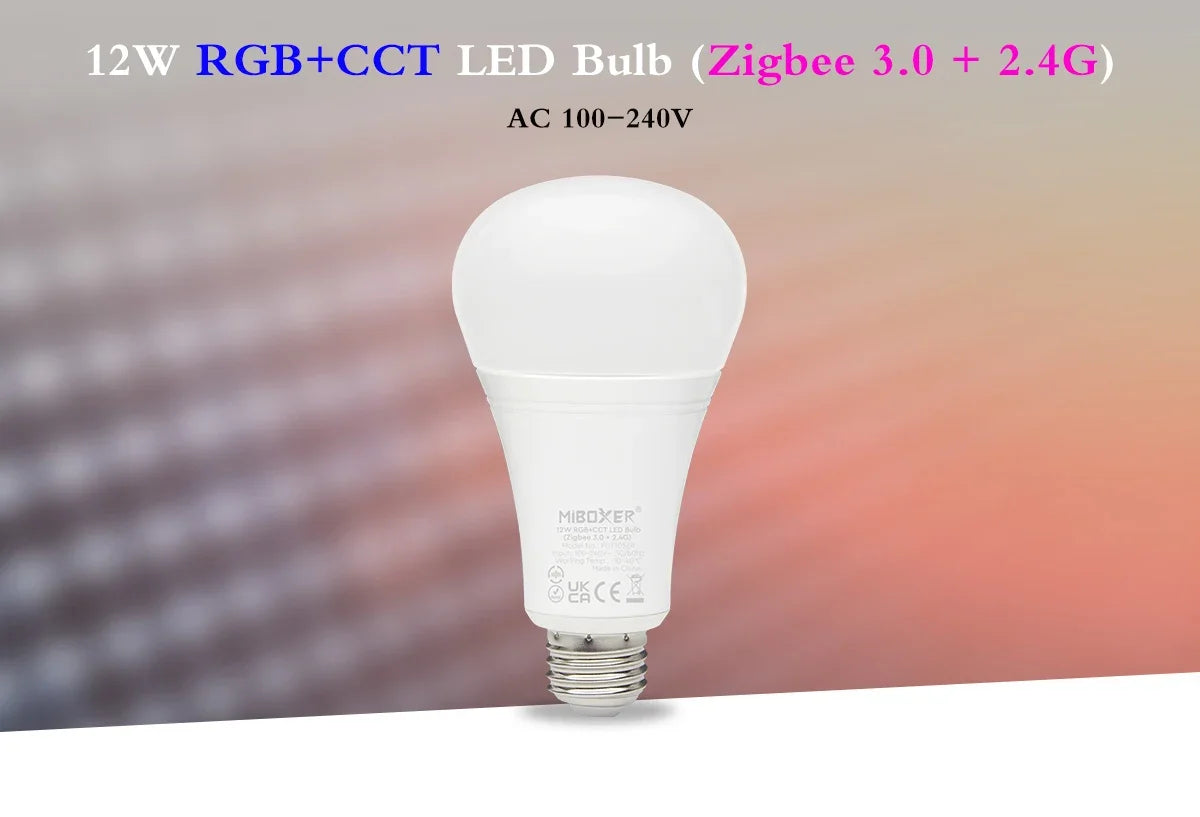 ampoule led e27 blanc moderne zigbee 3.0 wifi alexa google assistant philips hue