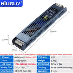 transformateur led 12v 24v 36w 60w 100w 150w 200w 300w 400w 500w câble ac
