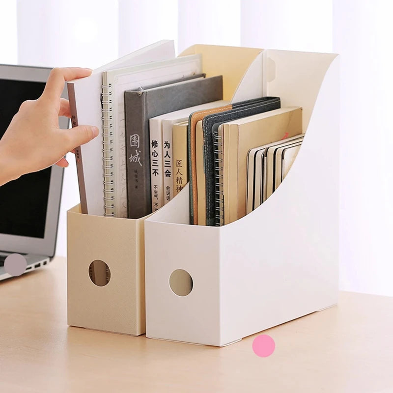 organisateur livres documents plateau plastique couleur beige noir minimaliste modernes snap fit